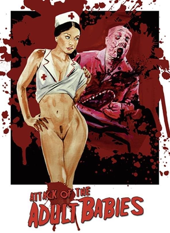 Attack of the Adult Babies (2017) Cover D, Limited Ultimate Edition, Mediabook, Uncut, Blu-ray + DVD