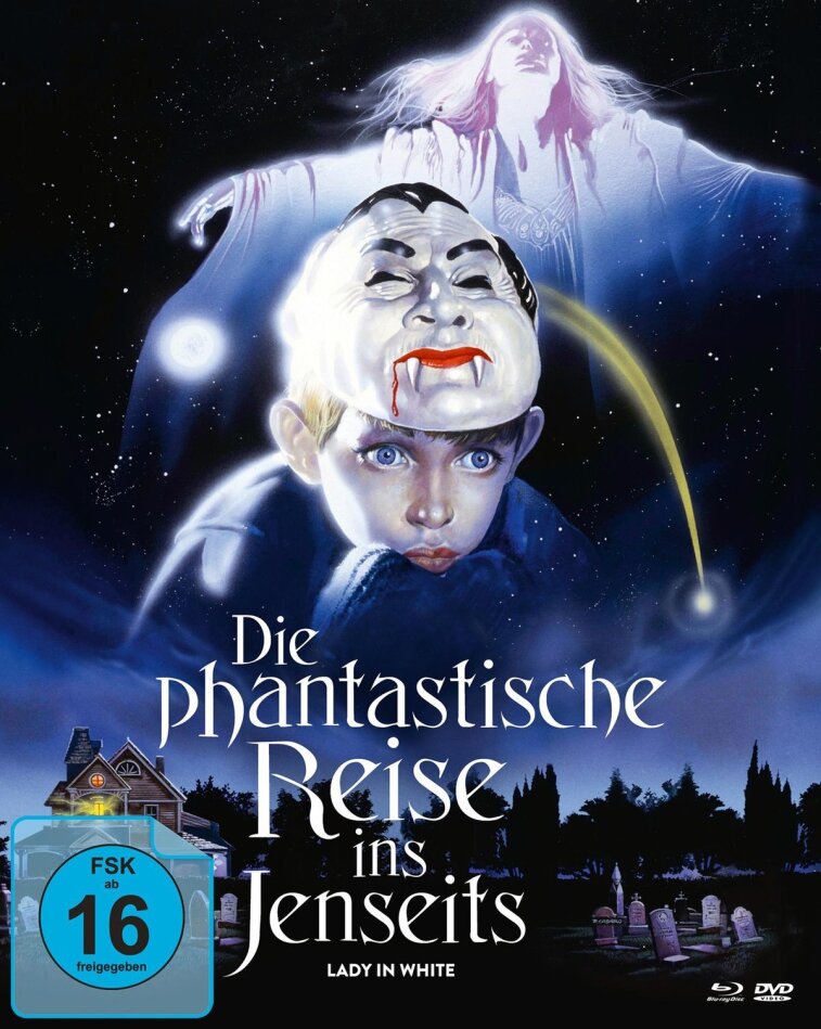 Die phantastische Reise ins Jenseits - Lady in White (1988) Cover A, Mediabook, 2 Blu-ray + DVD