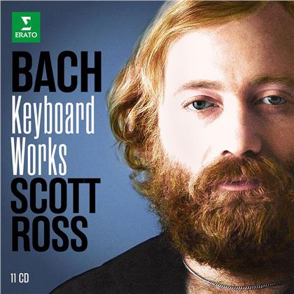 Scott Ross & Johann Sebastian Bach (1685-1750) - Werke F&uuml;r Cembalo (11 CD)
