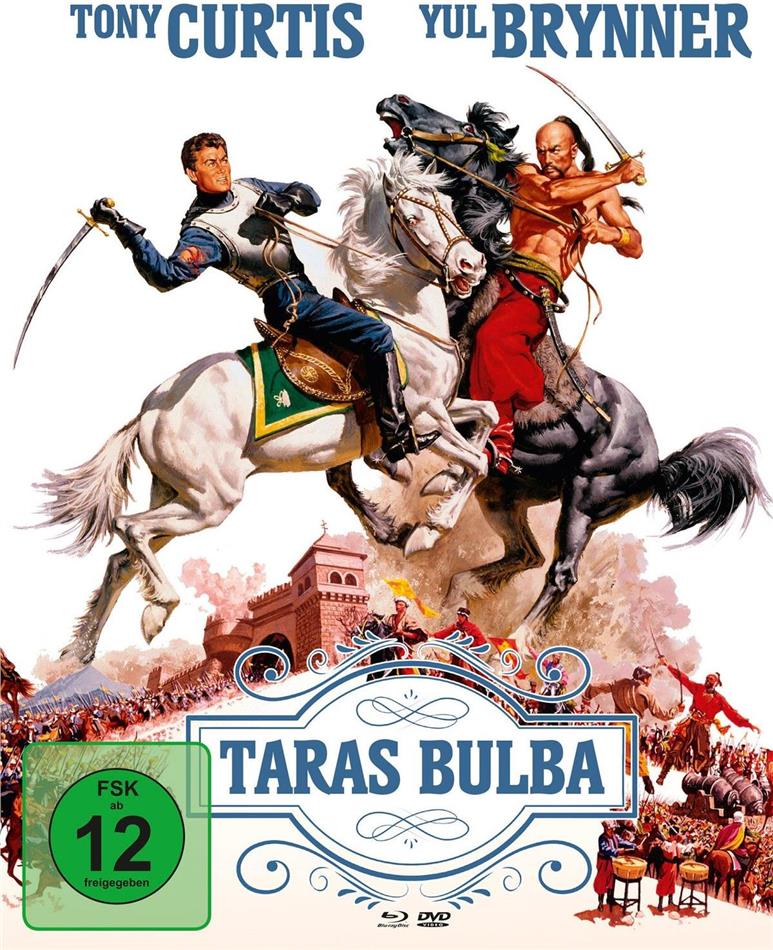 Taras Bulba (1962) Cover A, Mediabook, Blu-ray + DVD