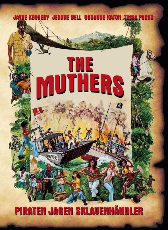 The Muthers (1976) Cover B, Limited Edition, Mediabook, Blu-ray + DVD