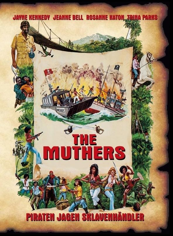 The Muthers (1976) Cover A, Limited Edition, Mediabook, Blu-ray + DVD