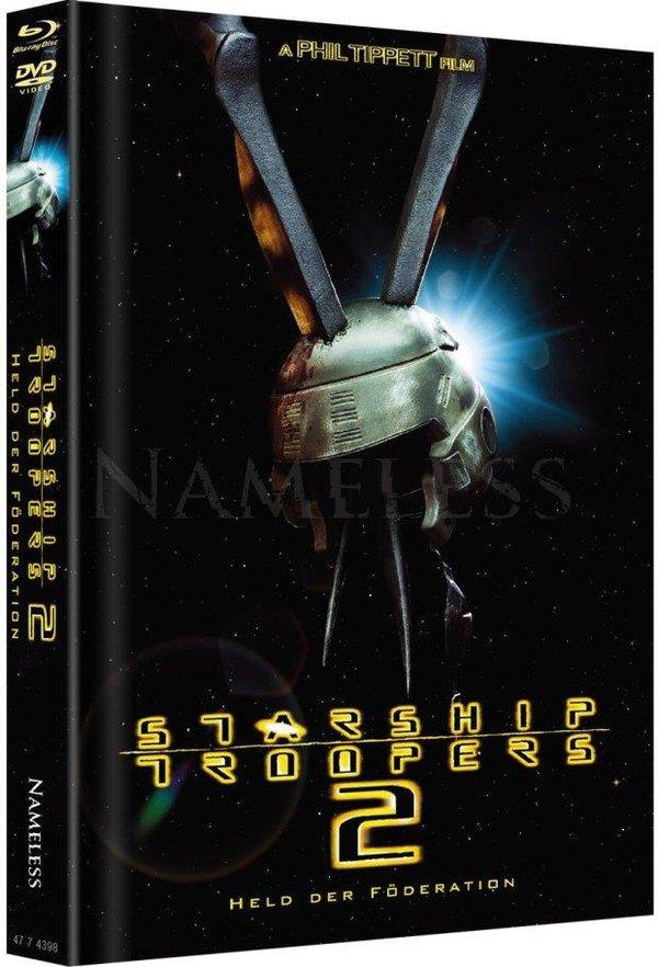Starship Trooper 2 (2004) Cover A, Limited Edition, Mediabook, Blu-ray + DVD