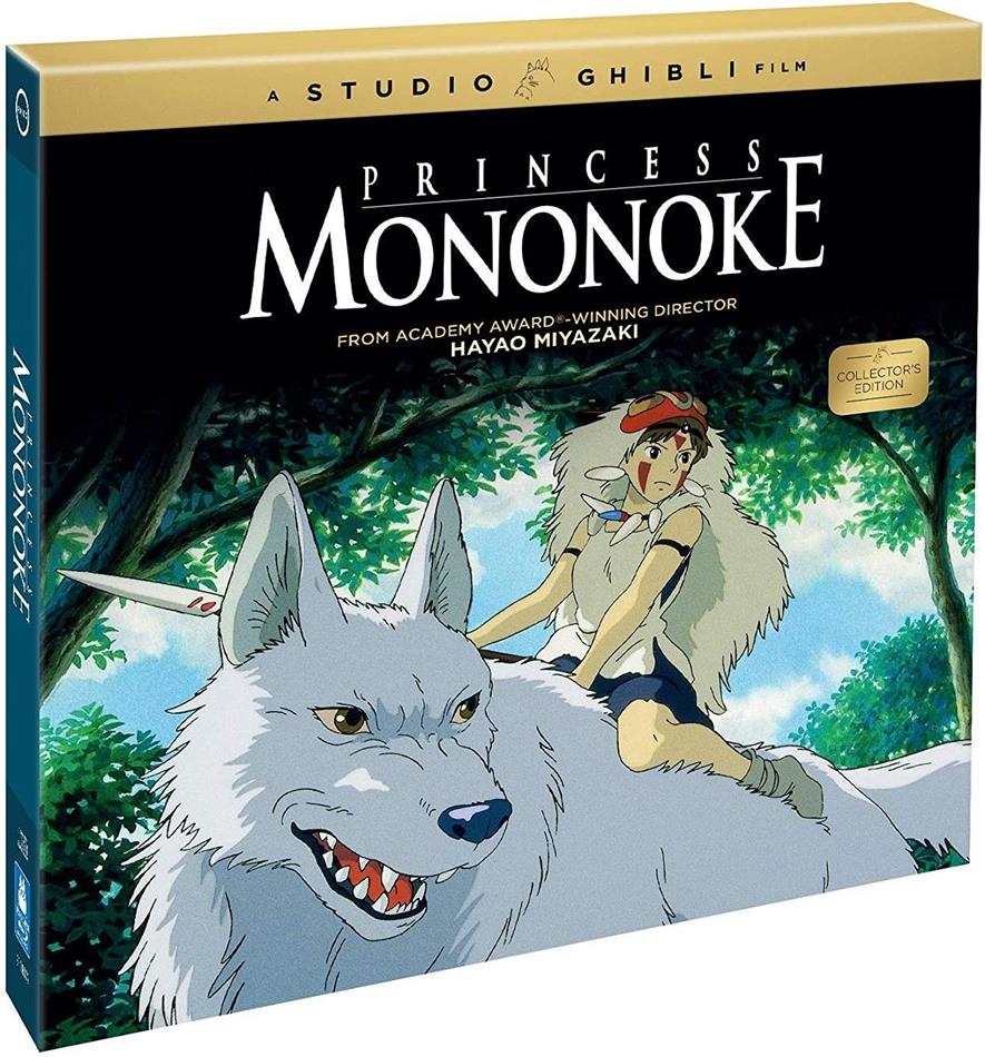 Princess Mononoke (1997) Collector's Edition, Limited Edition, Blu-ray + CD + Book