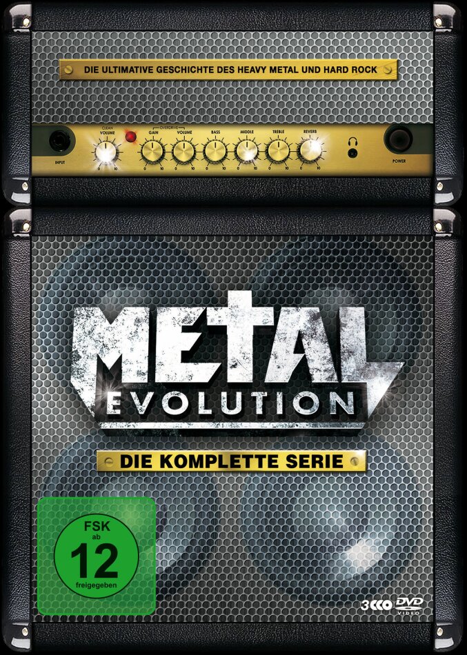 Various Artists - Metal Evolution - Die komplette Serie 3 DVDs