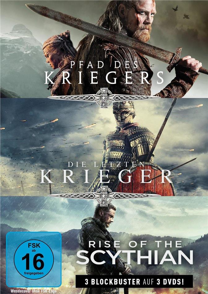 Pfad des Kriegers / Die letzten Krieger / Rise of the Scythian 3 DVDs