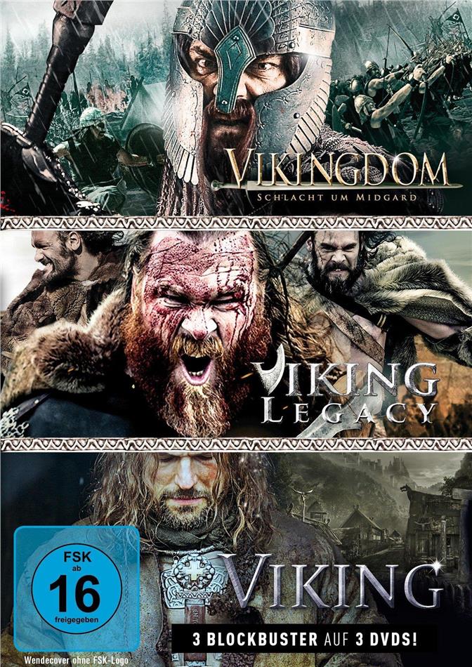 Viking / Vikingdom / Viking Legacy 3 DVDs