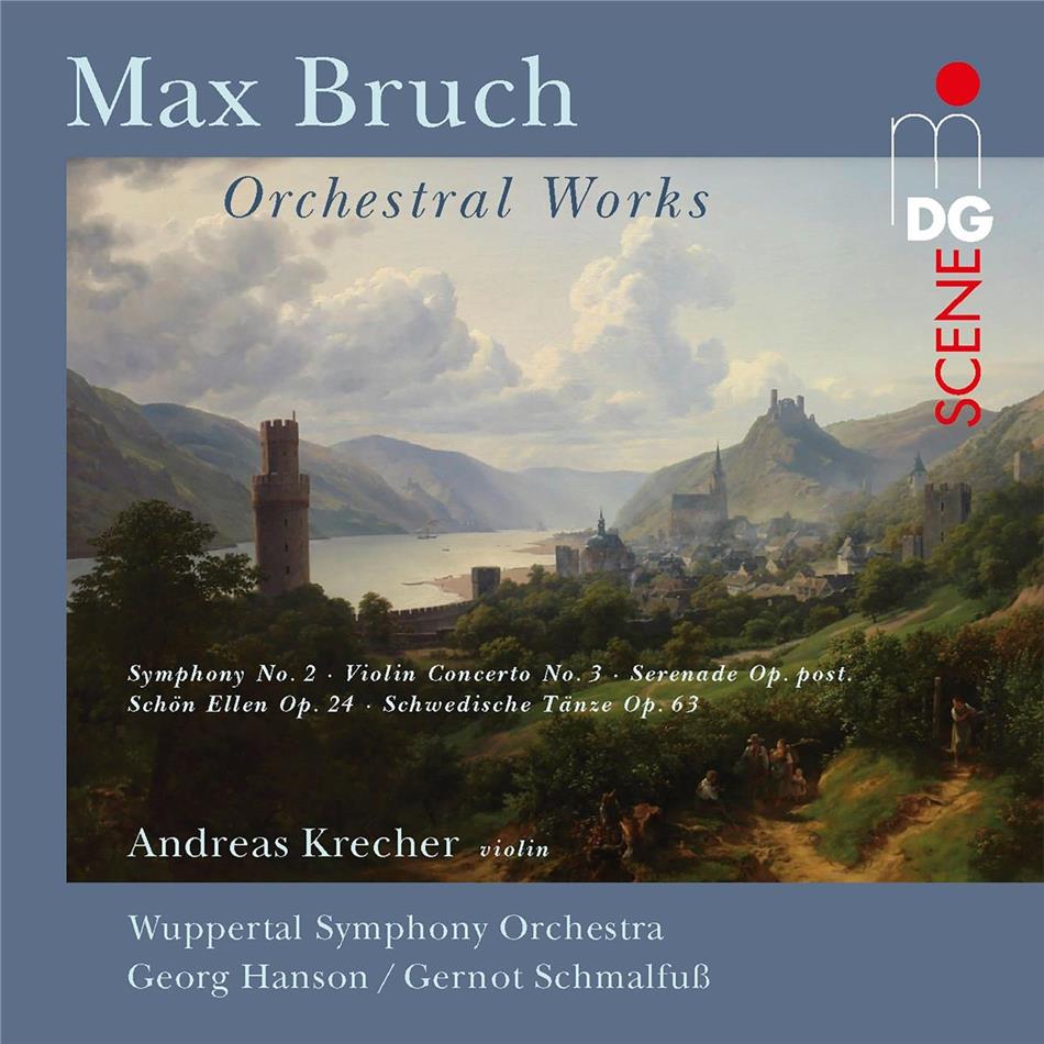 Max Bruch (1838-1920), George Hanson, Andreas Krecher & Sinfonieorchester Wuppertal - Orchestral Works - Orchesterwerke 2 CDs