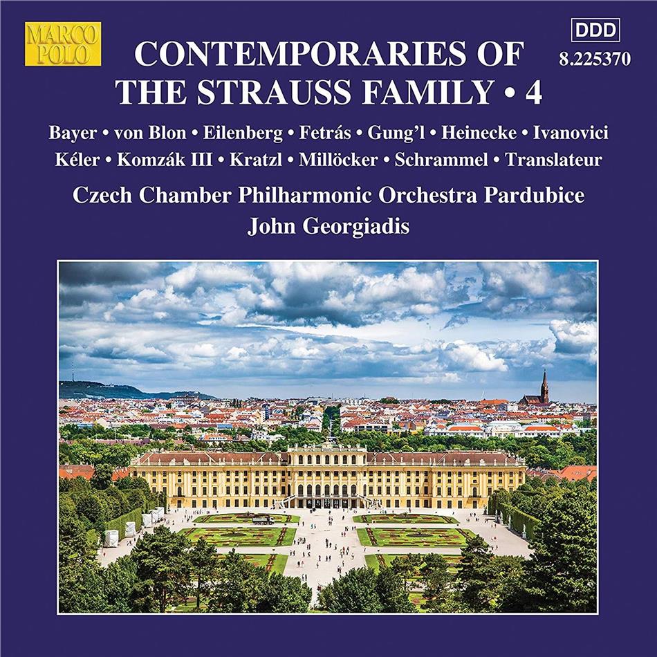 John Georgiadis & The Czech Philharmonic Orchestra - Contemporaries Of The Strauss Family Vol. 4