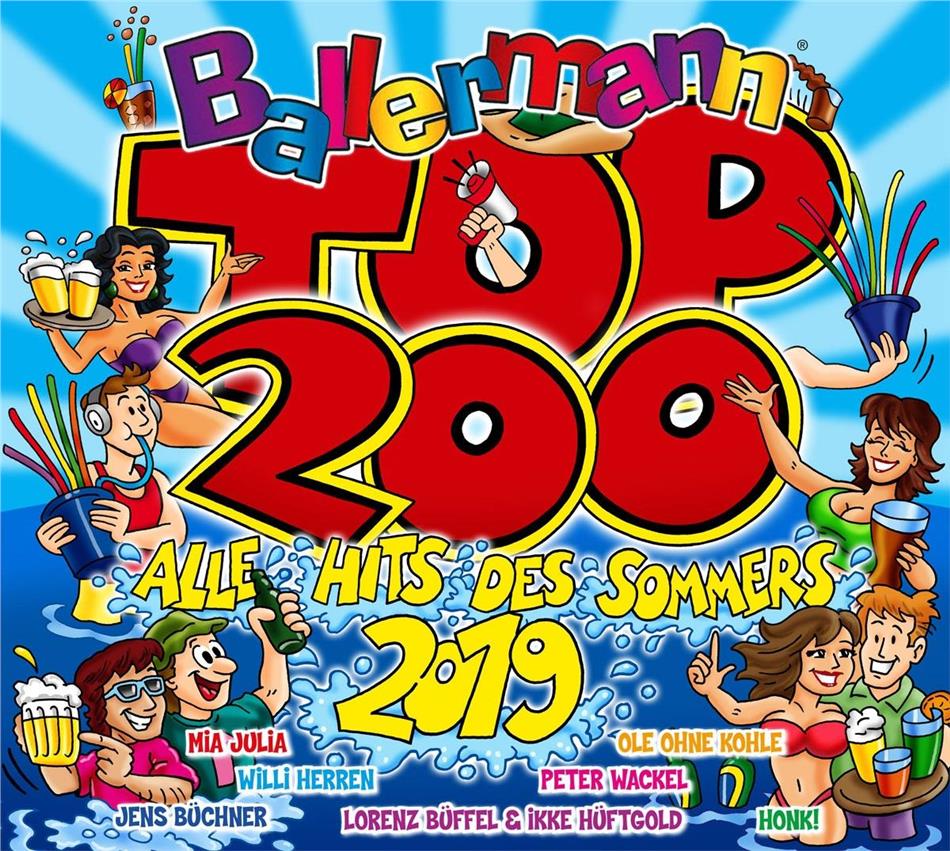 Ballermann Top 200 - Alle Hits Des Sommers 2019 3 CDs
