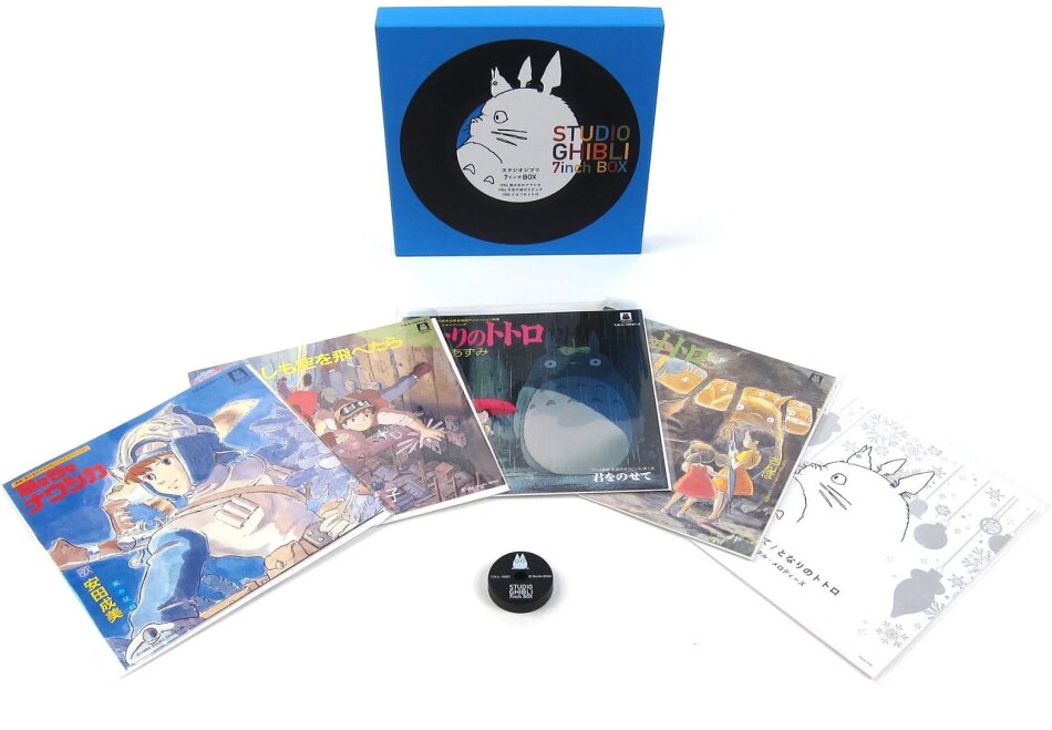 Studio Ghibli 7 Inch Boxset 2022 Reissue, 5 7" Singles