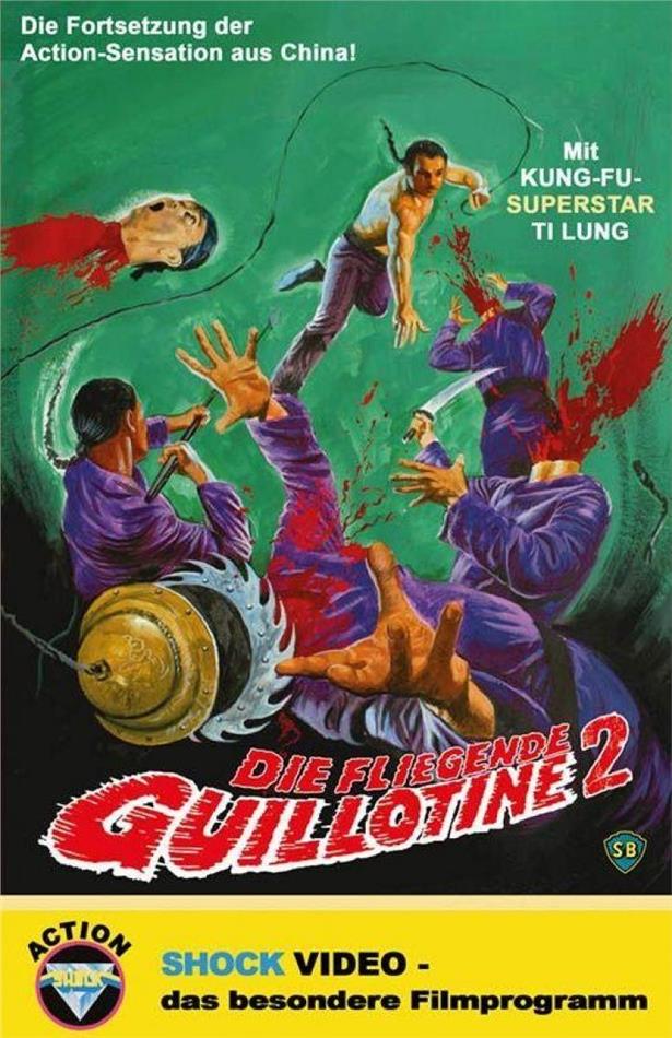 Die fliegende Guillotine 2 (1978) Grosse Hartbox, Cover A, Limited Edition, Blu-ray + DVD