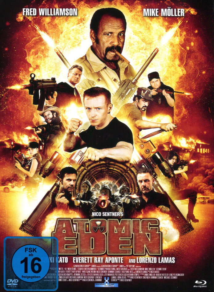 Atomic Eden (2015) Cover A, Limited Edition, Mediabook, Uncut, Blu-ray + DVD