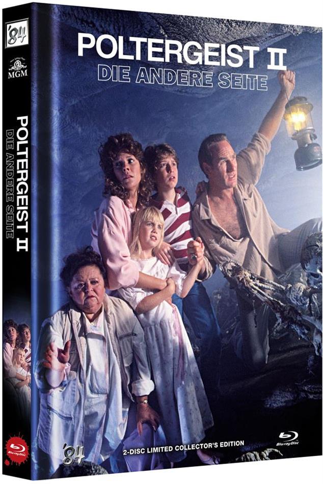 Poltergeist 2 - Die andere Seite (1986) Cover B, Édition Limitée, Mediabook, Blu-ray + DVD
