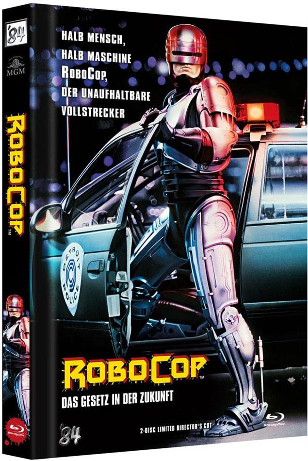Robocop (1987) Cover A, Director's Cut, Limited Edition, Mediabook, Blu-ray + DVD