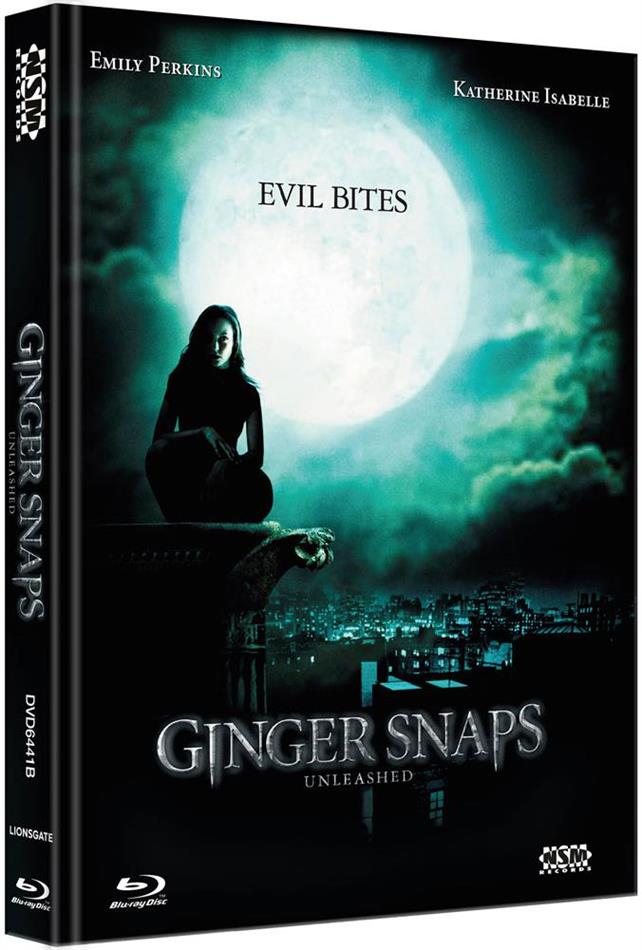 Ginger Snaps 2 - Unleashed (2004) Cover B, Limited Edition, Mediabook, Blu-ray + DVD