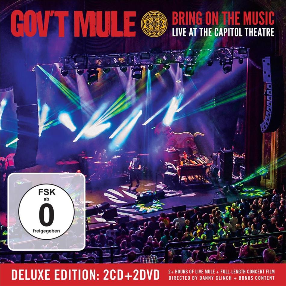Gov't Mule - Bring On The Music - Live At The Capitol Theatre 2 CDs + 2 DVDs