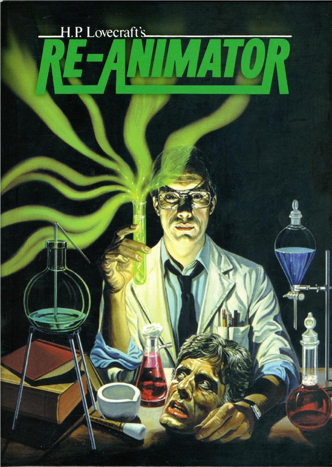 Re-Animator (1985) Digipack, Version Intégrale, Kinoversion, Limited Edition, 2 Blu-rays