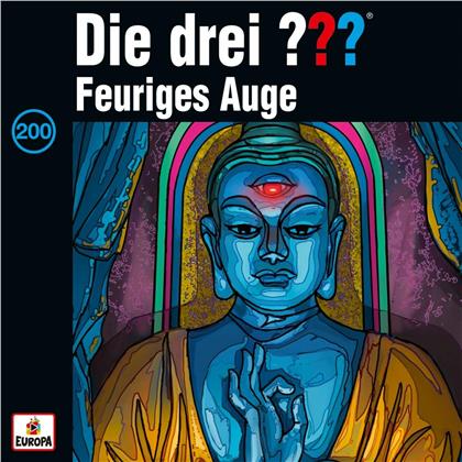 Die Drei ??? - 200/Feuriges Auge (4 Audio cassettes)