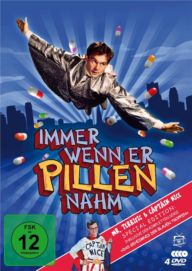 Immer wenn er Pillen nahm / Das Geheimnis der blauen Tropfen - Die komplette Serie Fernsehjuwelen, Special Edition, 4 DVDs