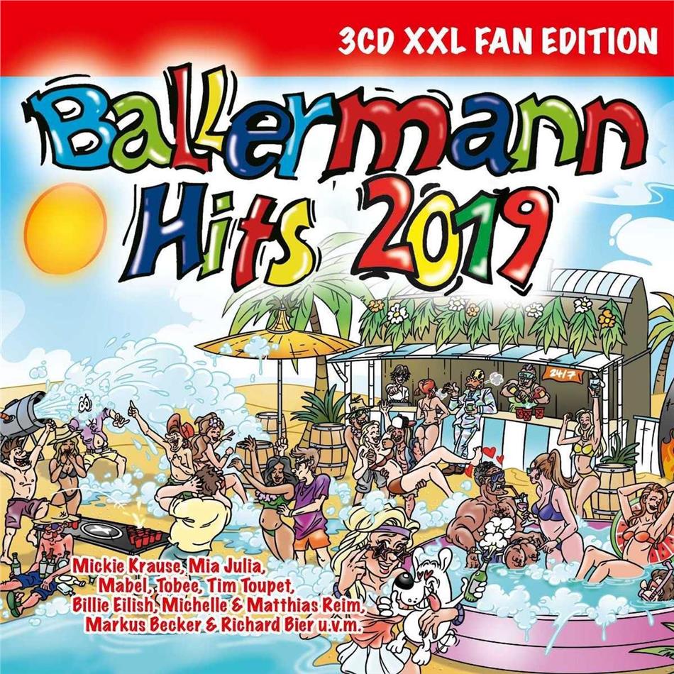 Ballermann Hits 2019 XXL Fan Edition, 3 CDs