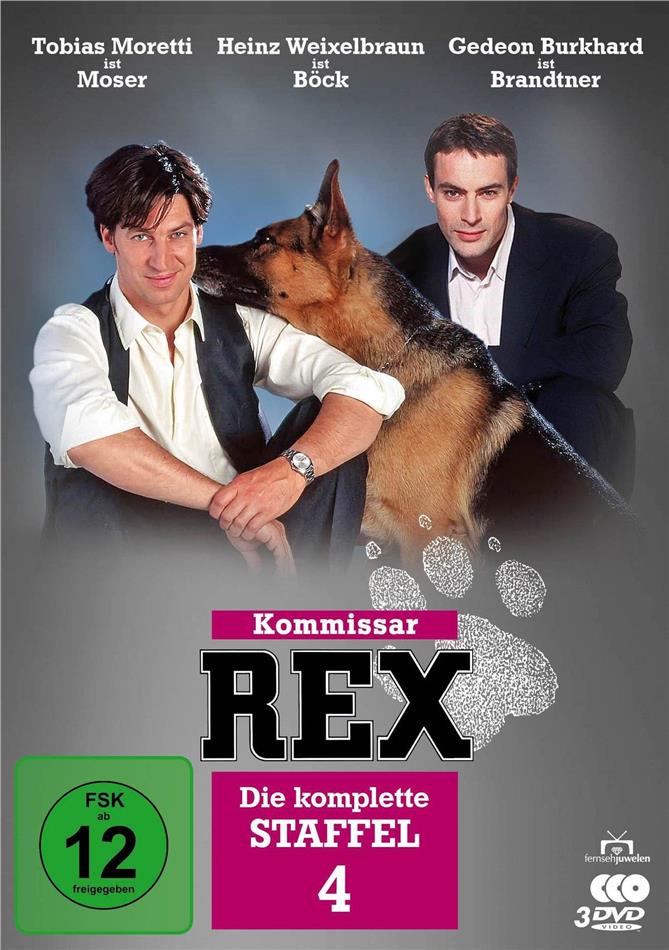 Kommissar Rex - Staffel 4 3 DVDs