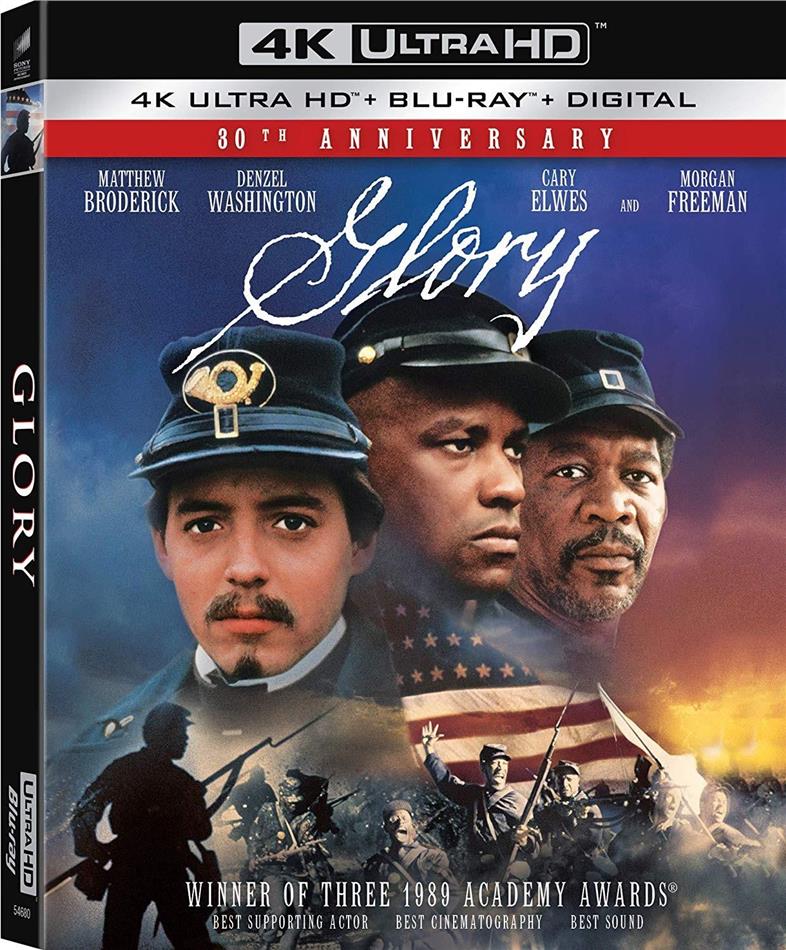 Glory (1989) 30th Anniversary Edition, 4K Ultra HD + Blu-ray