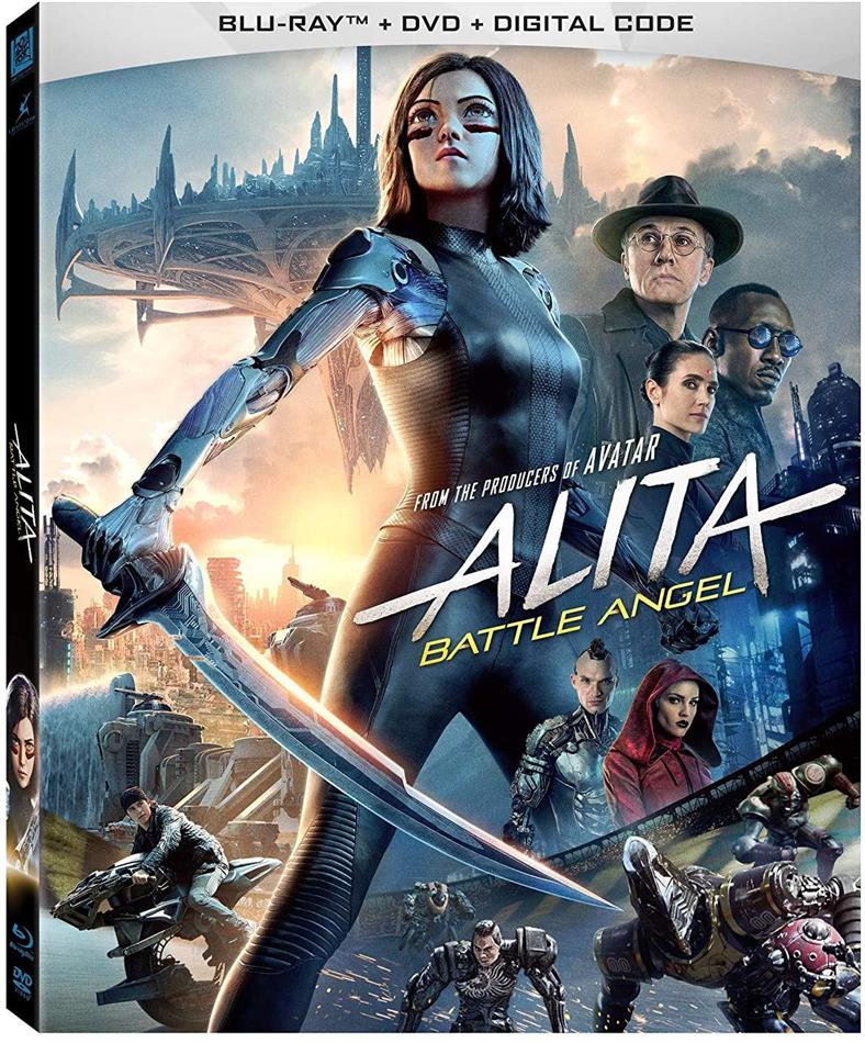 Alita: Battle Angel (2018) Blu-ray + DVD