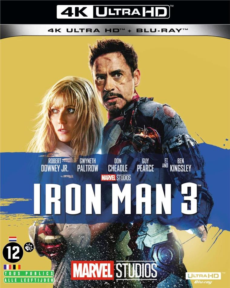 Iron Man 3 (2013) 4K Ultra HD + Blu-ray