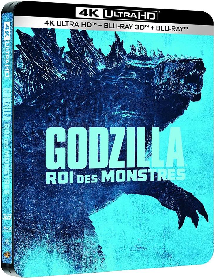 Godzilla 2 - Roi des Monstres (2019) Limited Edition, Steelbook, 4K Ultra HD + Blu-ray 3D + Blu-ray