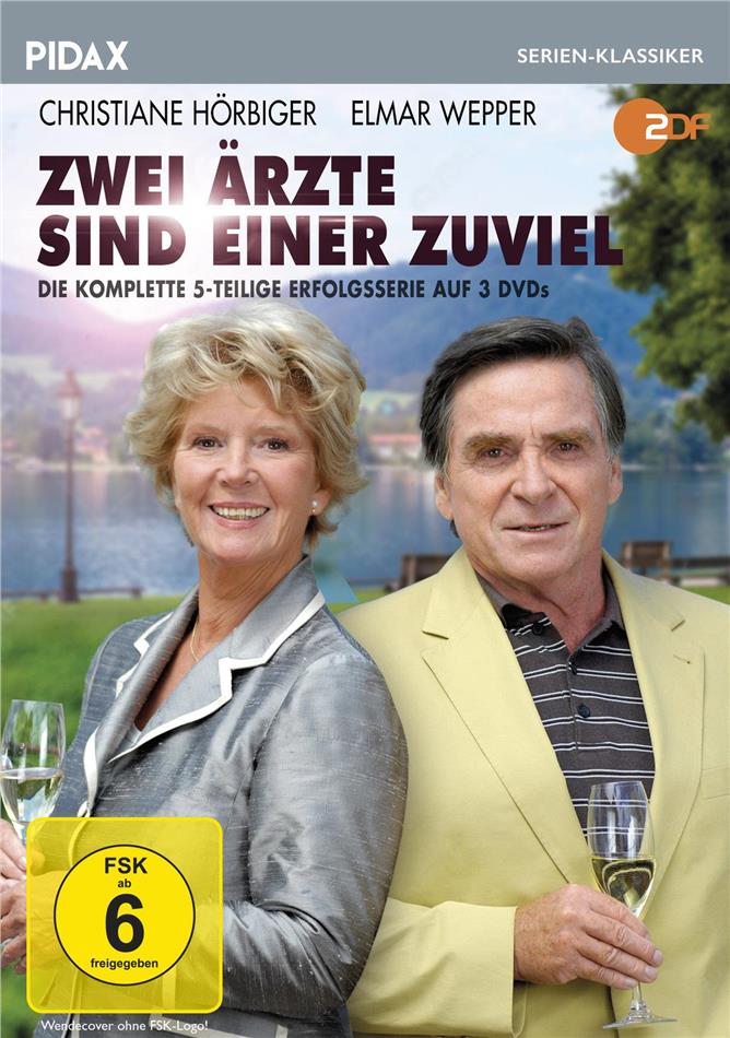 Zwei Ärzte sind einer zu viel - Die komplette Serie Pidax Serien-Klassiker, 3 DVDs
