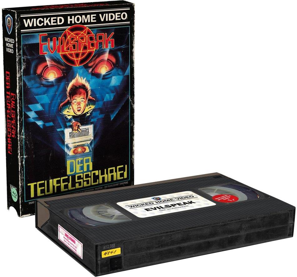 Evilspeak - Der Teufelsschrei (1981) VHS Retro Edition, Limited Edition, 2 Blu-rays
