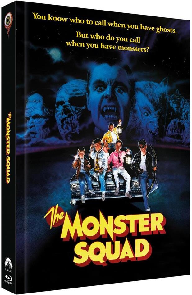 The Monster Squad (1987) Cover C, Limited Collector's Edition, Mediabook, Blu-ray + 2 DVDs