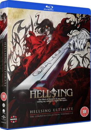 Hellsing Ultimate - Volume 1-10 Complete Collection (6 Blu-rays)