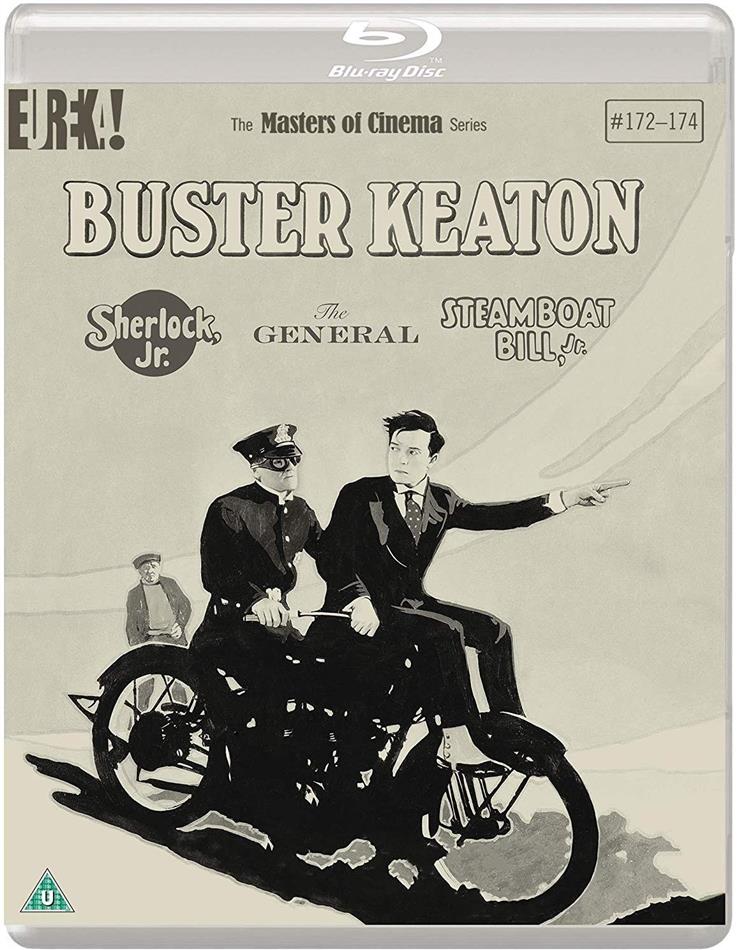 Buster Keaton Masters of Cinema, b/w, 3 Blu-rays