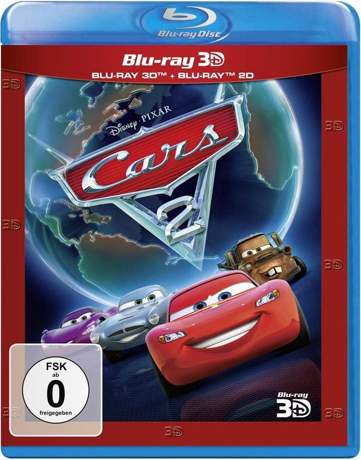 Cars 2 (2011) Neuauflage, Blu-ray 3D + Blu-ray