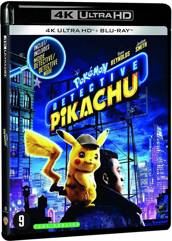 Detective Pikachu - Pokémon (2019) 4K Ultra HD + Blu-ray