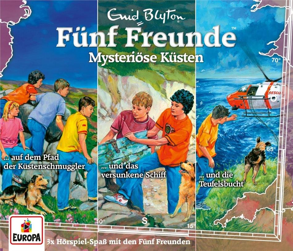 Fünf Freunde - 034/3er-Box-Mysteriöse Küsten 3 CDs