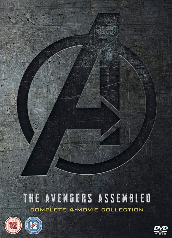 The Avengers Assembled - Complete 4-Movie Collection 4 DVDs