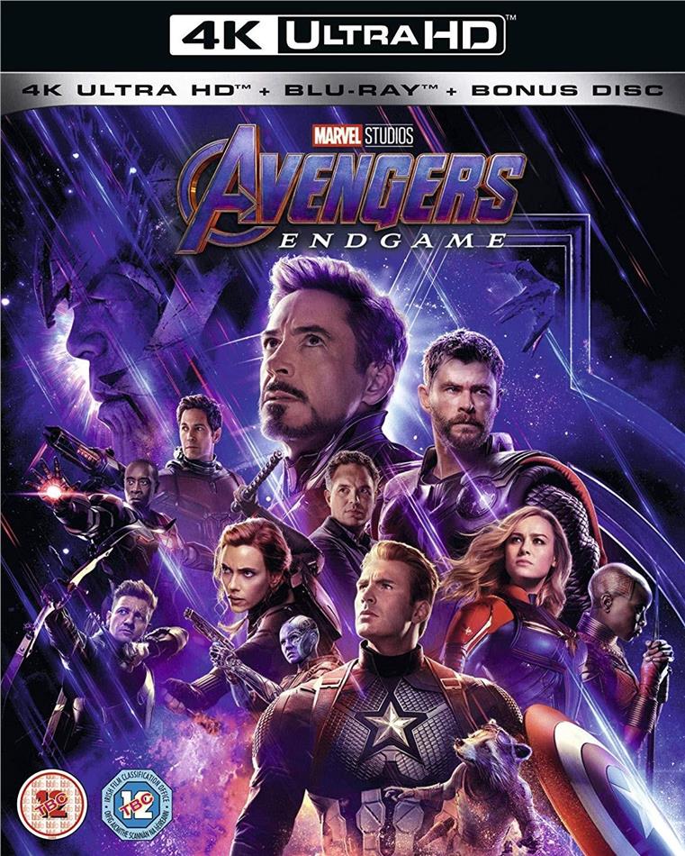 Avengers 4 - Endgame (2019) 4K Ultra HD + 2 Blu-rays