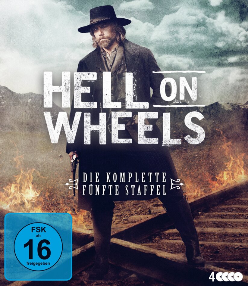 Hell On Wheels - Staffel 5 4 Blu-rays