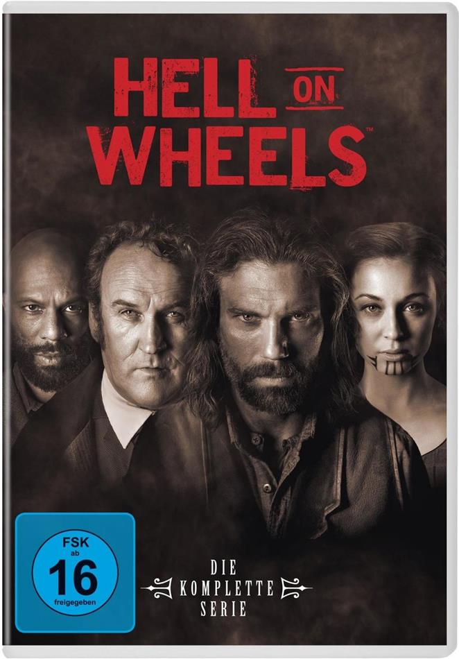 Hell On Wheels - Die komplette Serie 17 DVDs