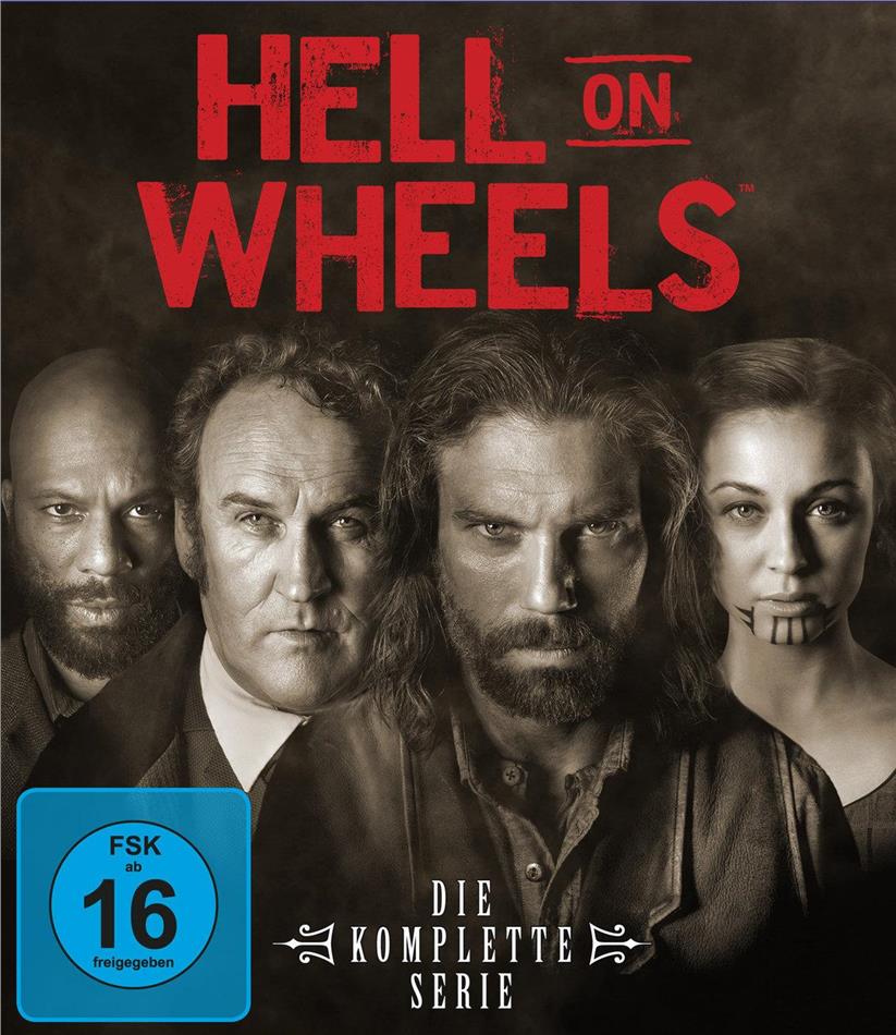 Hell On Wheels - Die komplette Serie 17 Blu-rays