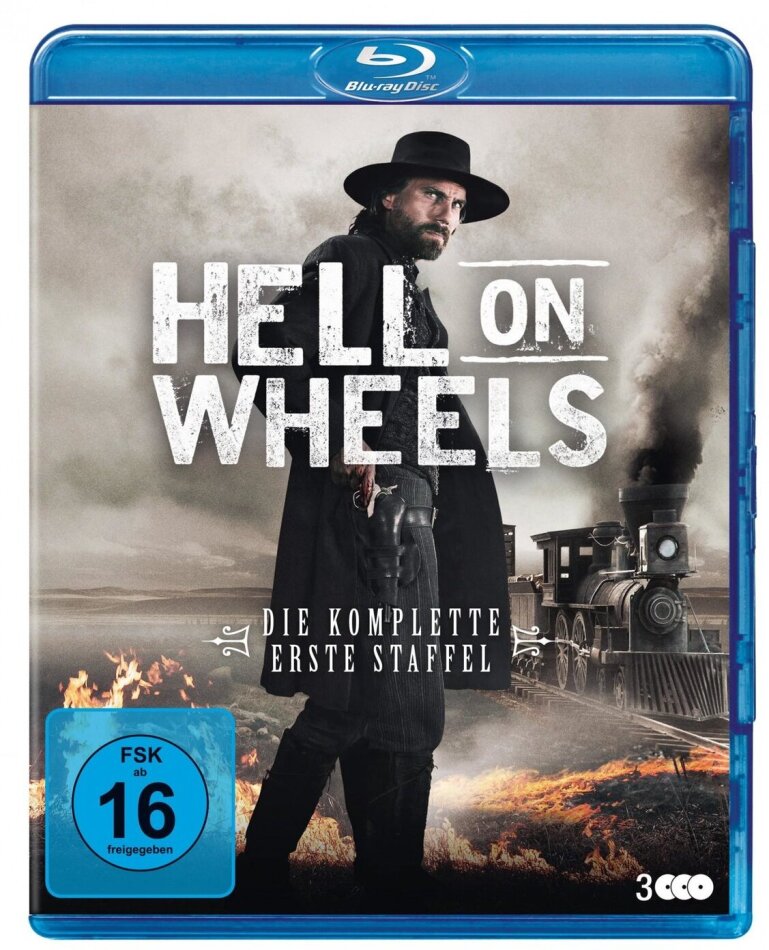 Hell On Wheels - Staffel 1 Neuauflage, 3 Blu-rays
