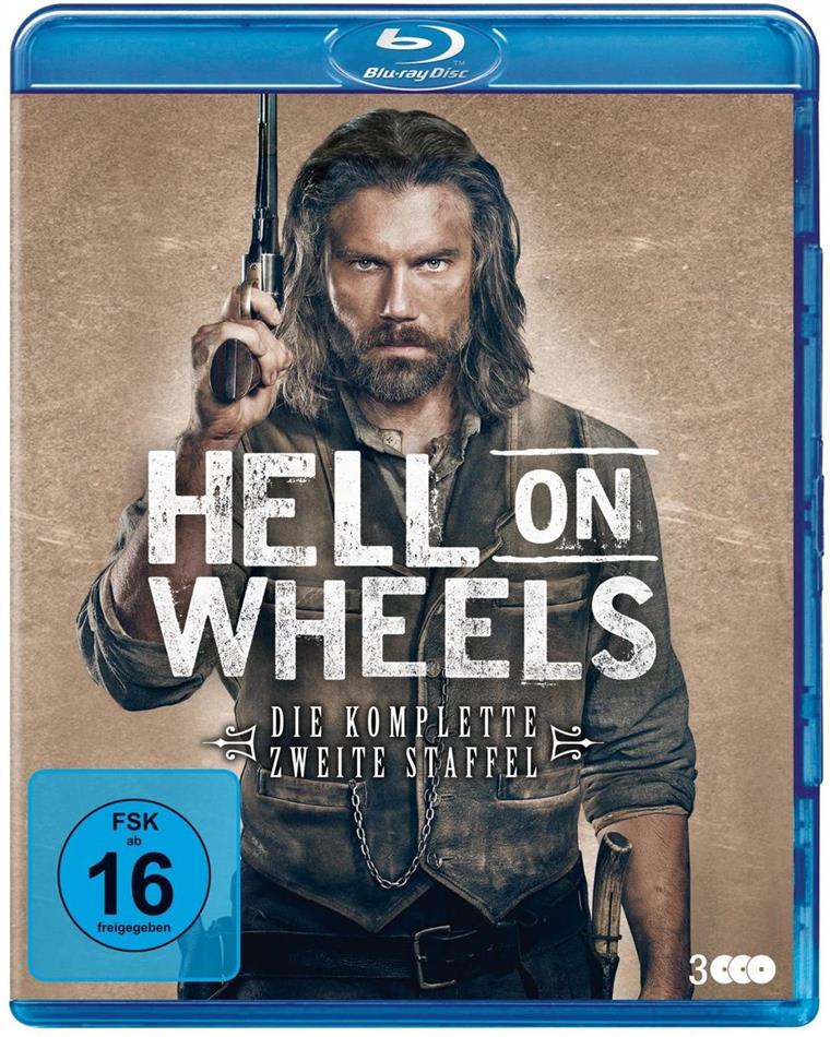 Hell On Wheels - Staffel 2 Neuauflage, 3 Blu-rays