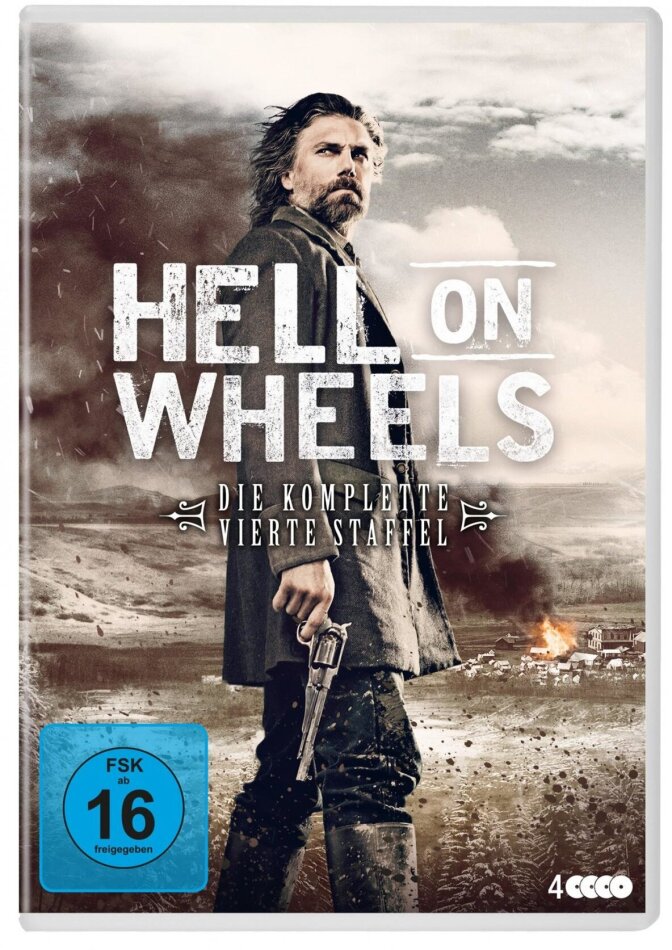 Hell On Wheels - Staffel 4 4 DVDs