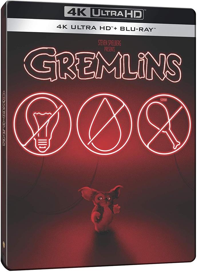 Gremlins (1984) Édition Limitée, Steelbook, 4K Ultra HD + Blu-ray
