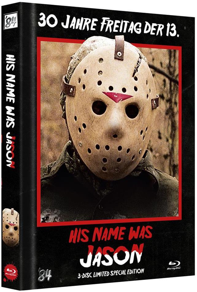 His name was Jason - 30 Jahre Freitag, der 13. (2009) Cover B, Limited Special Edition, Mediabook, Blu-ray + 2 DVDs