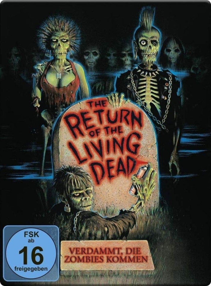 The Return of the Living Dead - Verdammt, die Zombies kommen (1985) Limited Edition, Steelbook, 2 Blu-rays