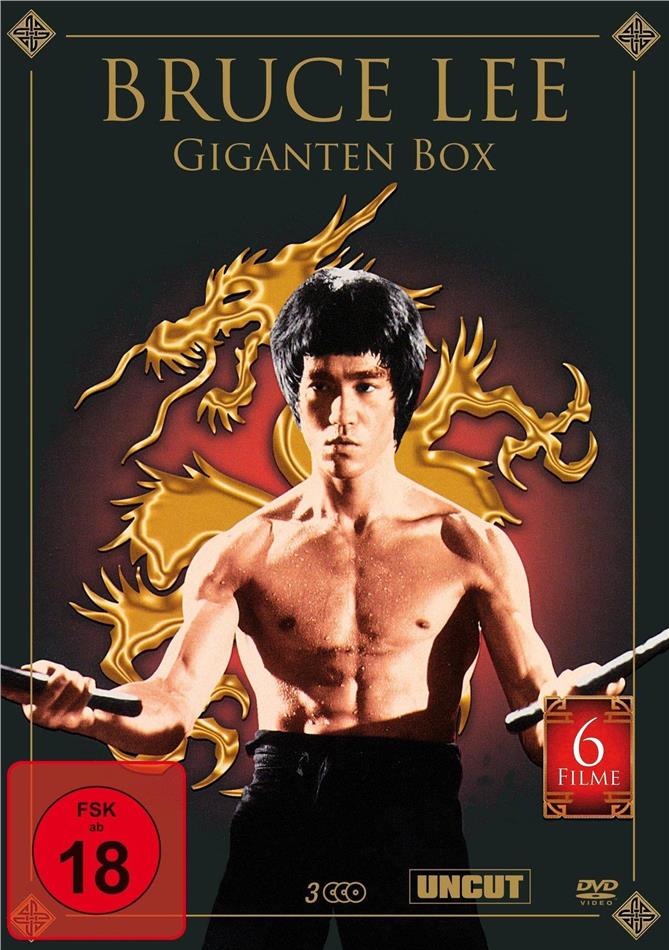 Bruce Lee - Giganten Box Uncut, 3 DVDs
